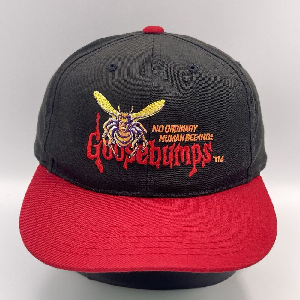 Vintage YOUTH Goosebumps Snapback Hat Cap 1995 Horror RL Stine